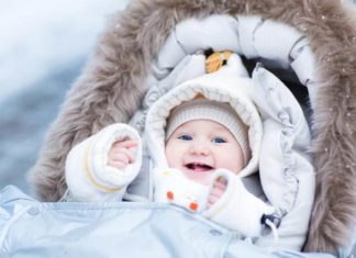 Как одевать новорождённого зимой